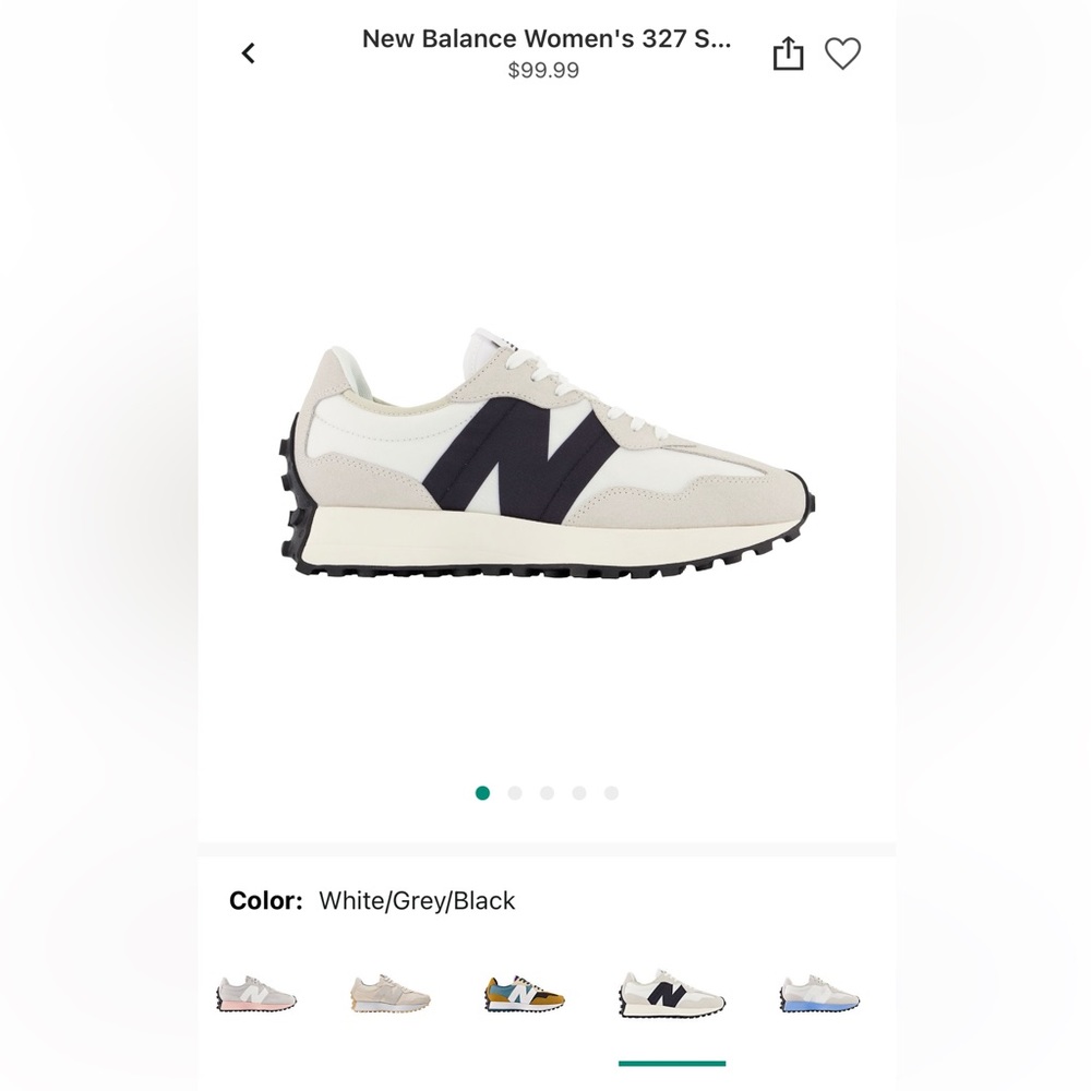 NIB! New Balance 327 - Women’s size 9.5